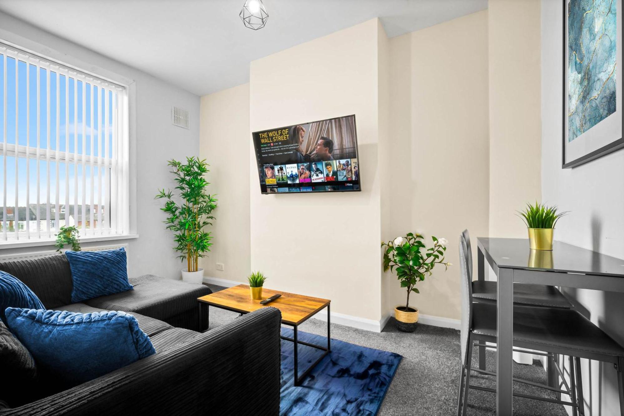 Two Bedroom Apartment - Single Beds - Accommodates 3 - Street Parking - Top Rated -Wbb Уэст-Бромидж Экстерьер фото