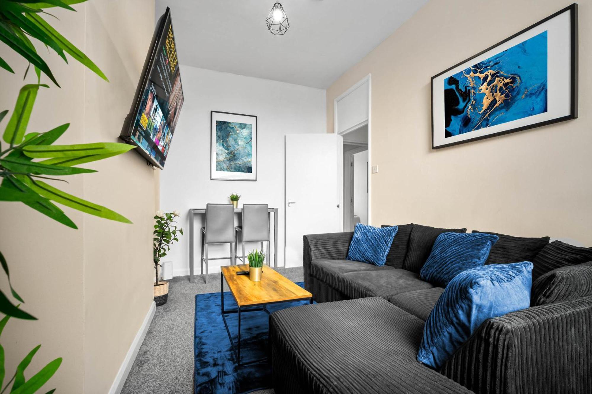 Two Bedroom Apartment - Single Beds - Accommodates 3 - Street Parking - Top Rated -Wbb Уэст-Бромидж Экстерьер фото